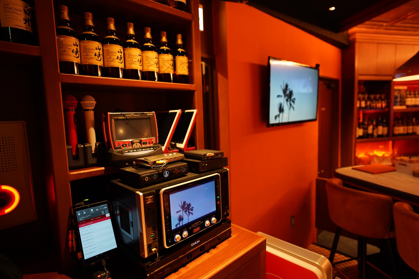 サーティーエイトのカラオケ設備